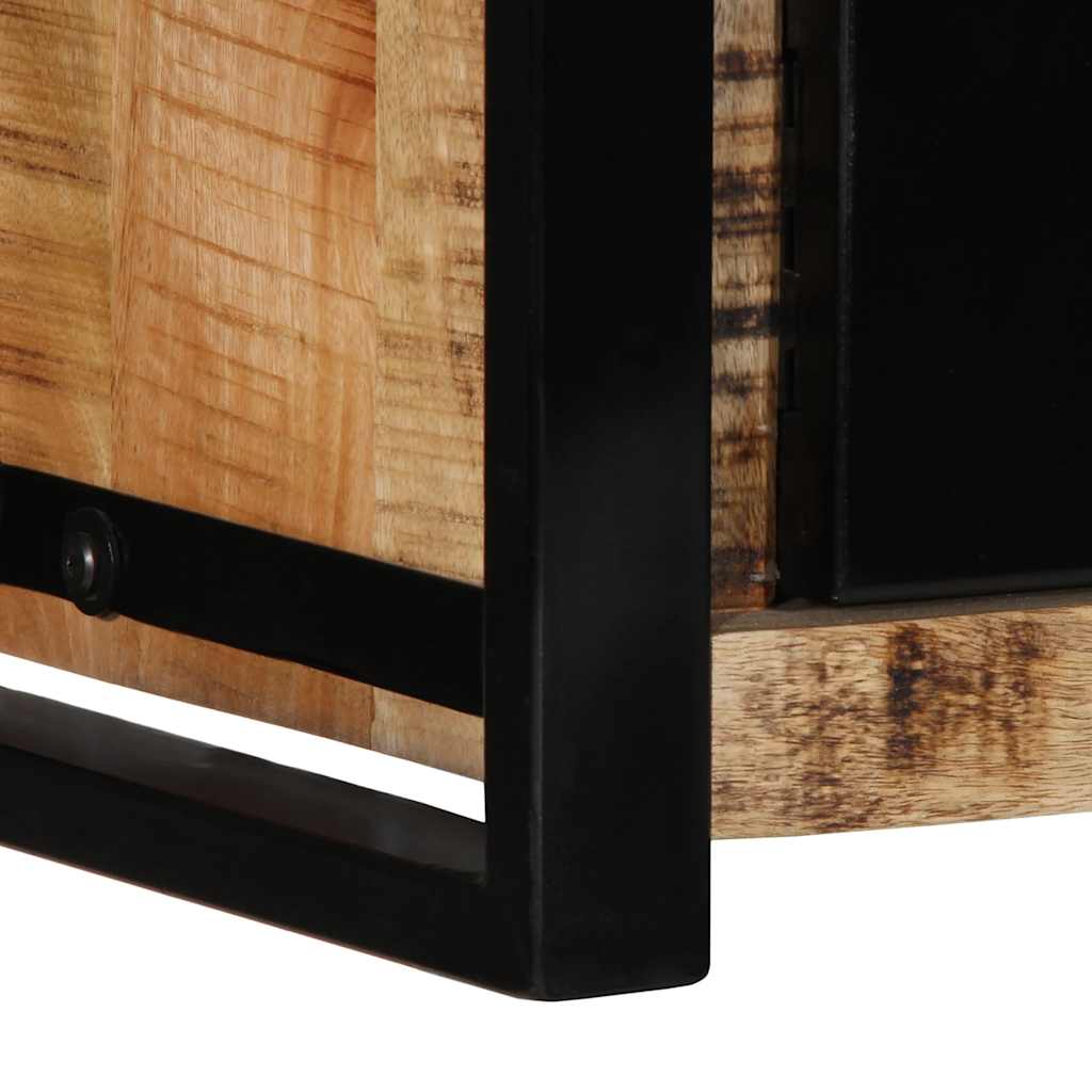 Móvel de TV 80x30x35 cm madeira mangueira áspera maciça