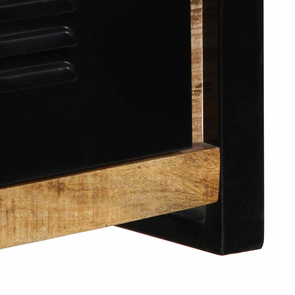 Móvel de TV 100x30x35 cm madeira mangueira áspera maciça
