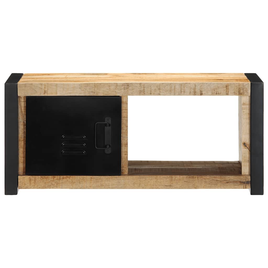 Móvel de TV 80x30x35 cm madeira mangueira áspera maciça