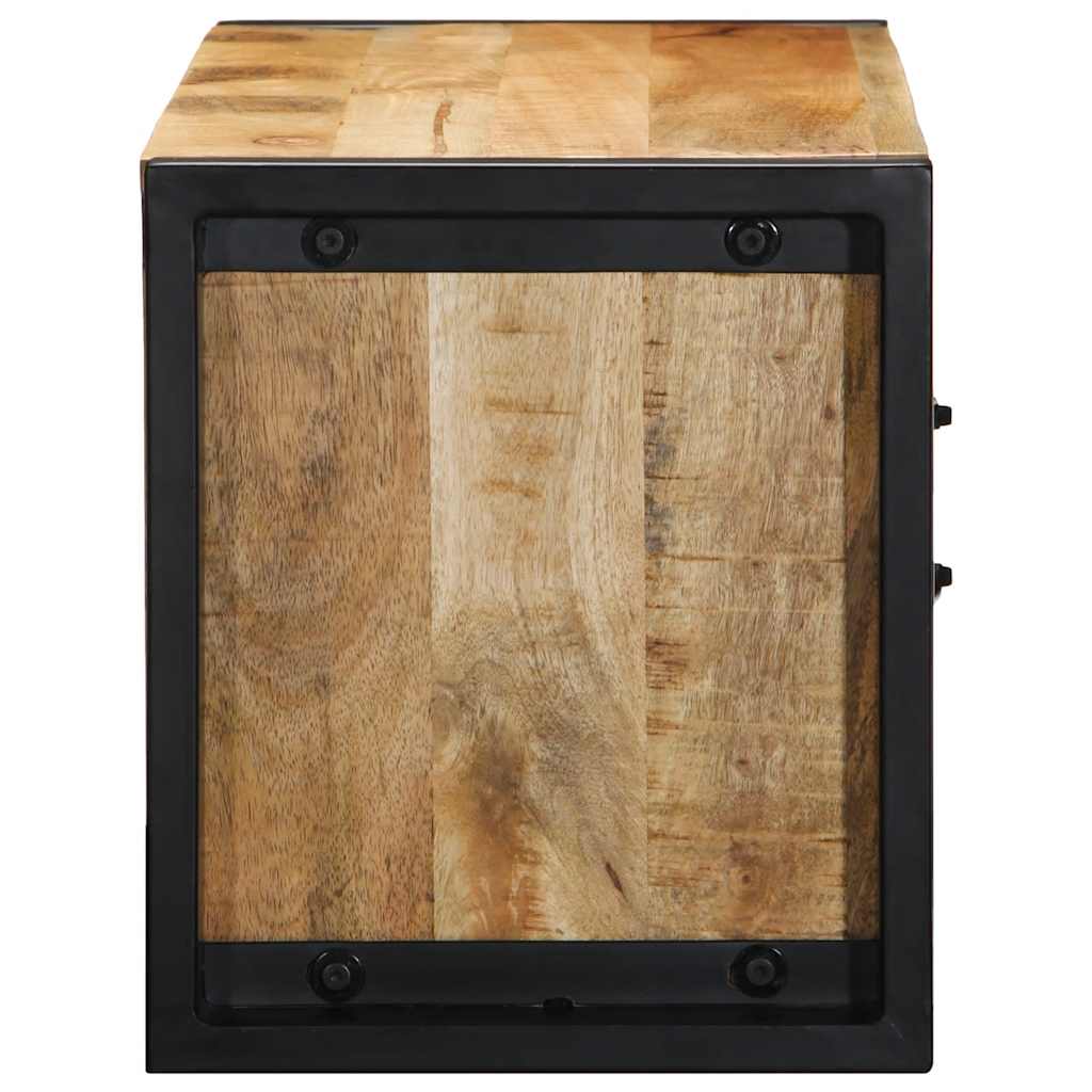 Móvel de TV 80x30x35 cm madeira mangueira áspera maciça