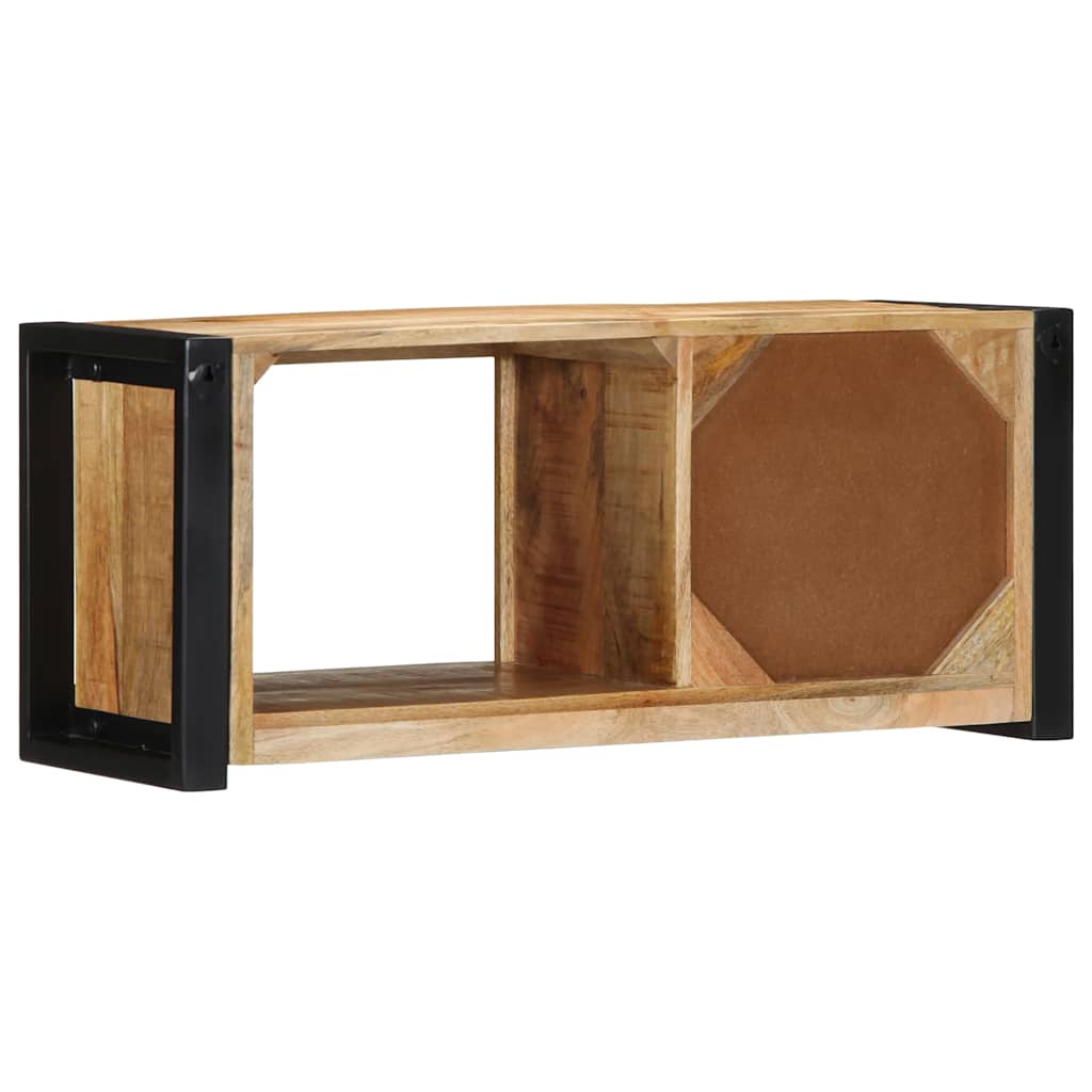 Móvel de TV 80x30x35 cm madeira mangueira áspera maciça