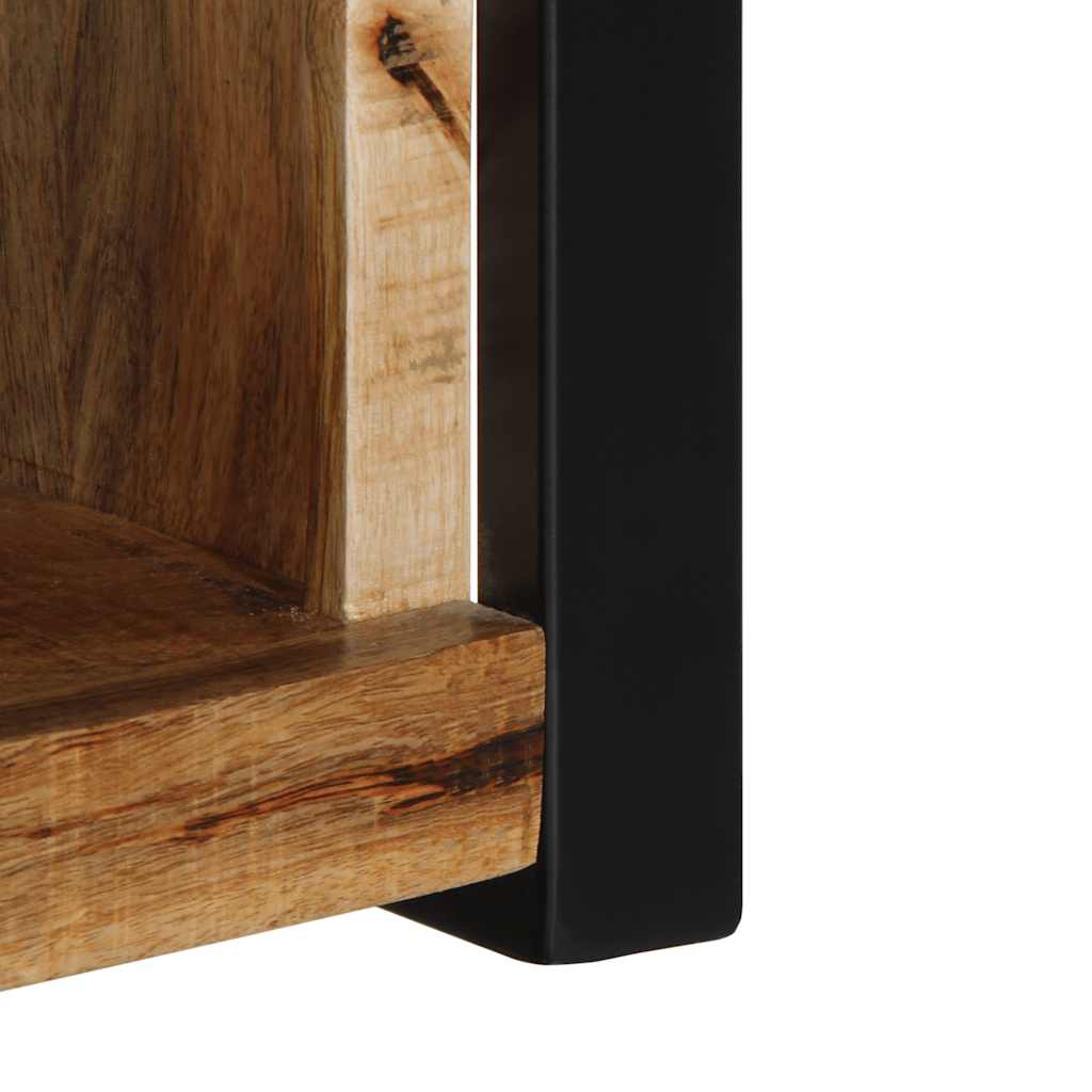 Móvel de TV 80x30x35 cm madeira mangueira áspera maciça