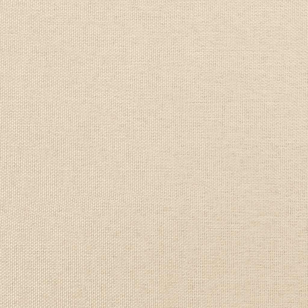 Colchão de molas ensacadas infantil 80x160 cm tecido creme