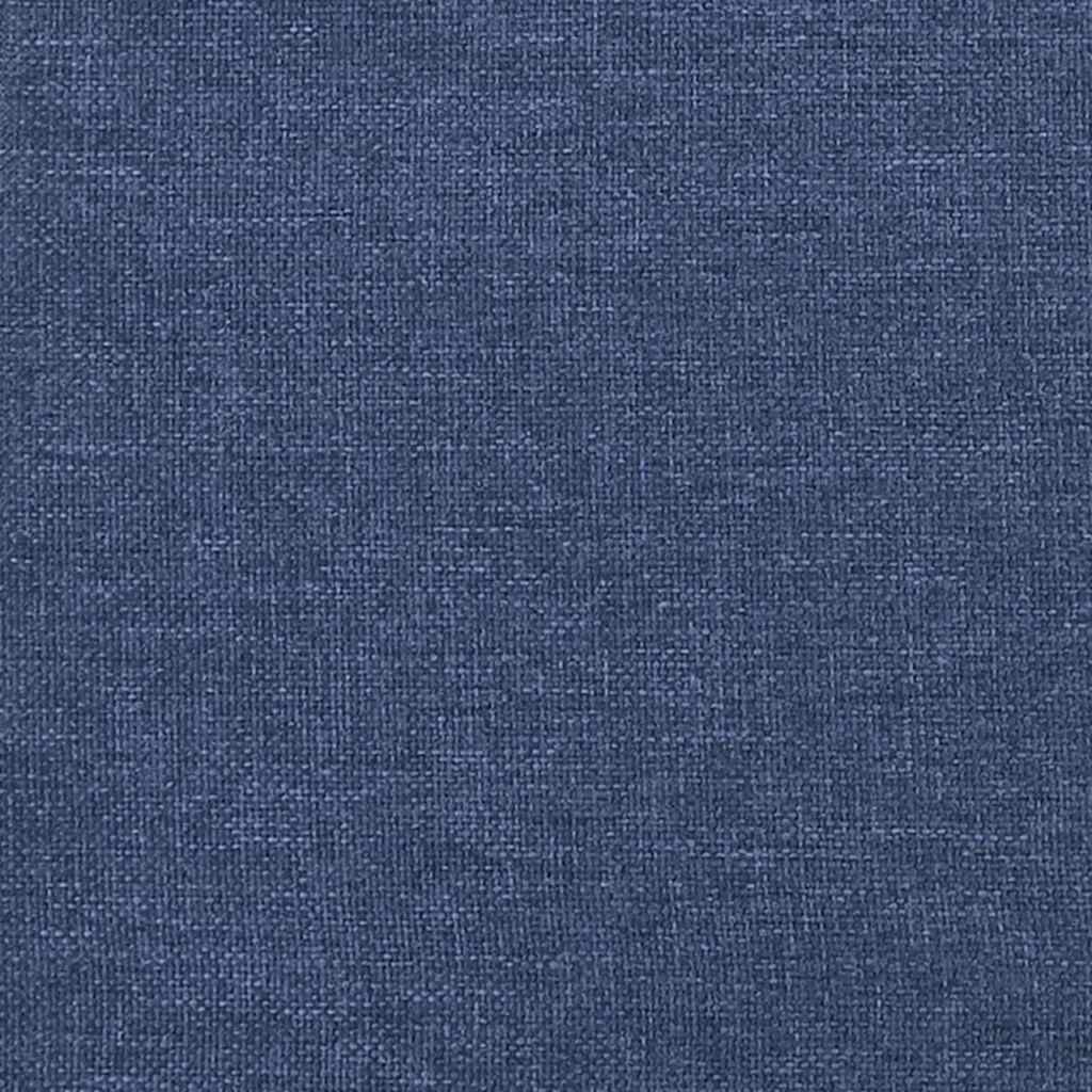 Colchão de molas ensacadas infantil 80x160 cm tecido azul