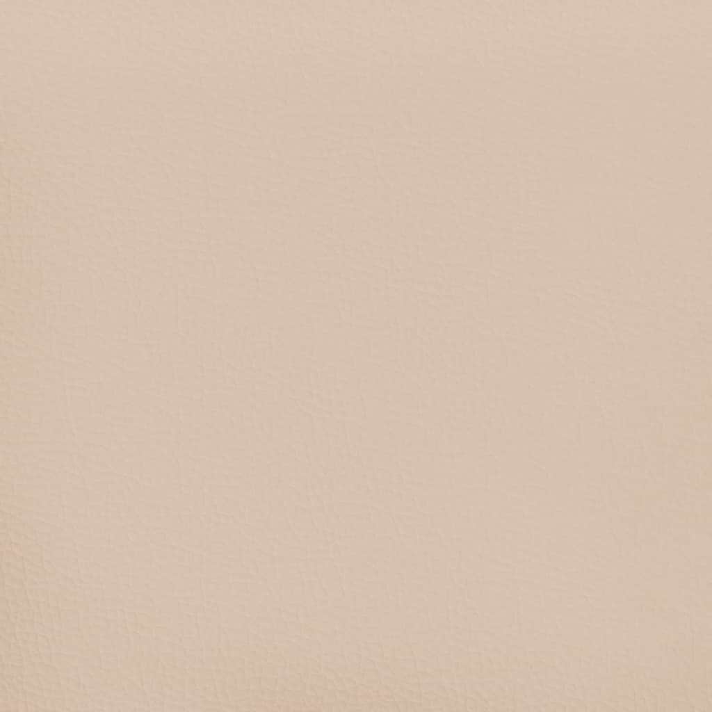 Colchão de molas ensacadas infantil couro artificial cappuccino