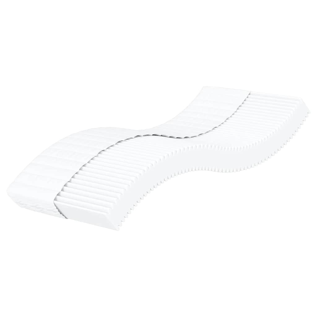 Colchão de espuma 90x220 cm dureza H2 H3 branco