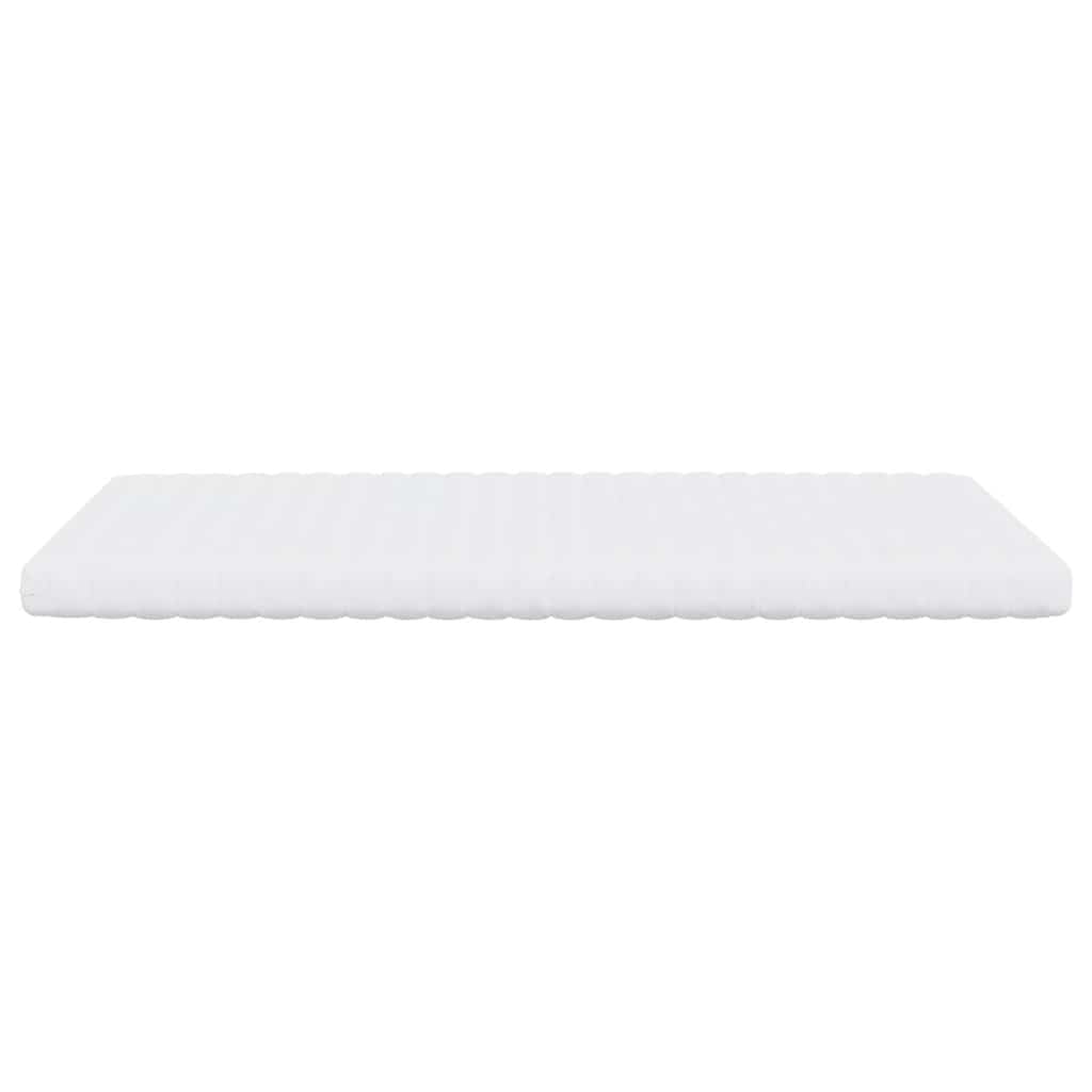 Colchão de espuma 120x220 cm 7 zonas dureza 20 ILD branco