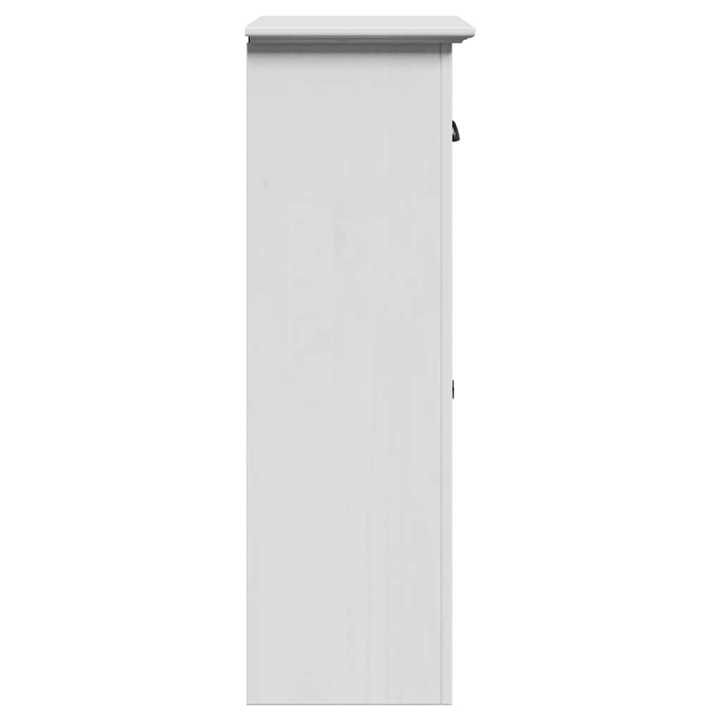 Armário de casa de banho BODO 44x30x90 cm branco