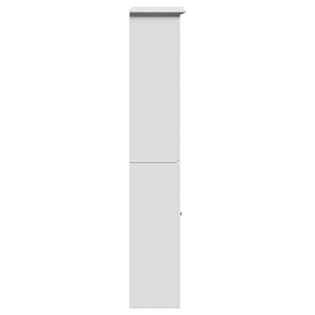 Armário de casa de banho BODO 44x30x160 cm branco