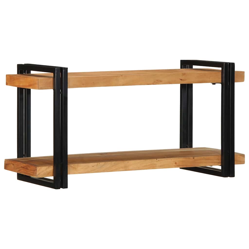 Prateleira de parede 90x33x45 cm Madeira maciça Acácia