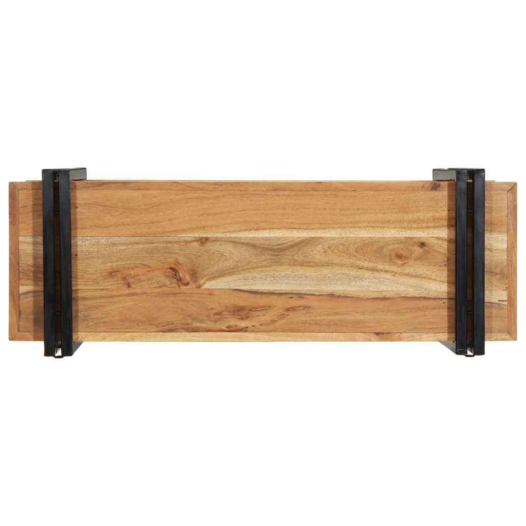 Prateleira de parede 90x33x45 cm Madeira maciça Acácia