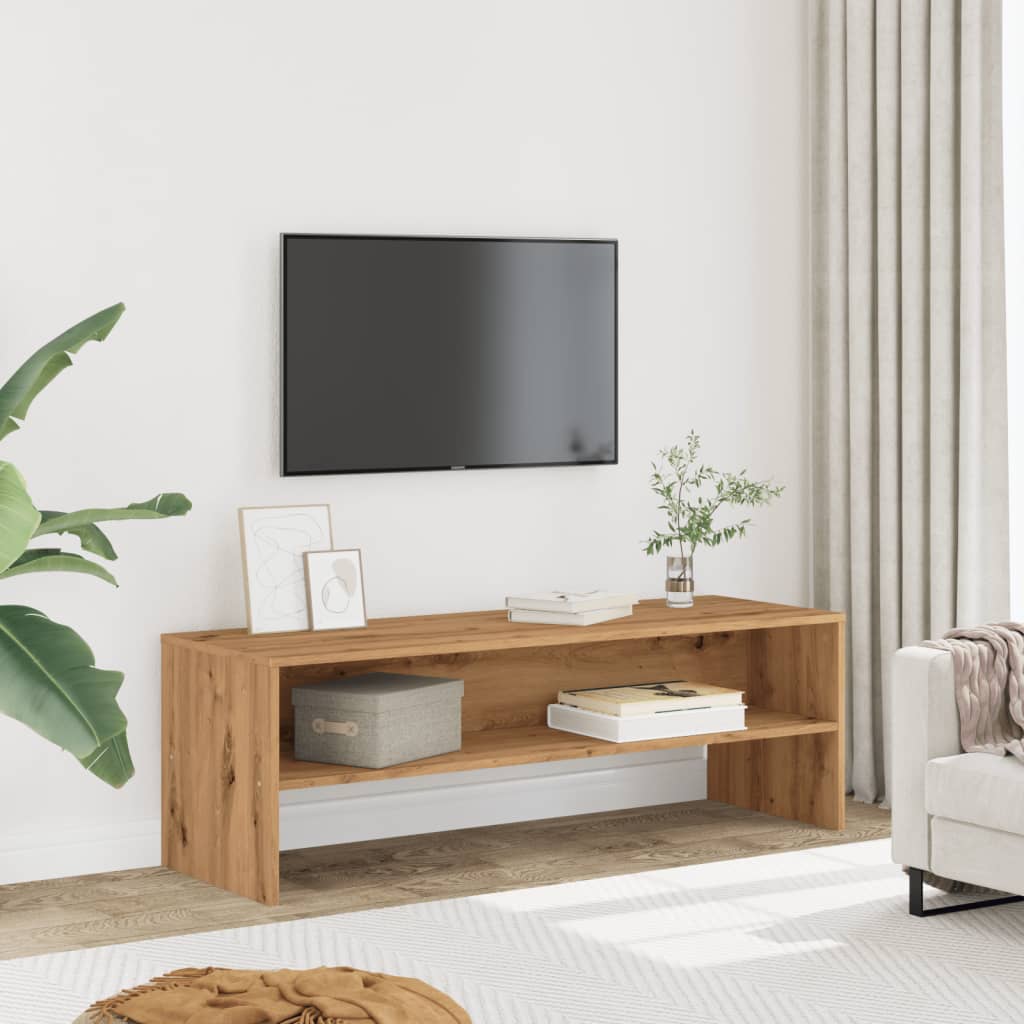 Móvel de TV 120x40x40cm derivados de madeira carvalho artisiano