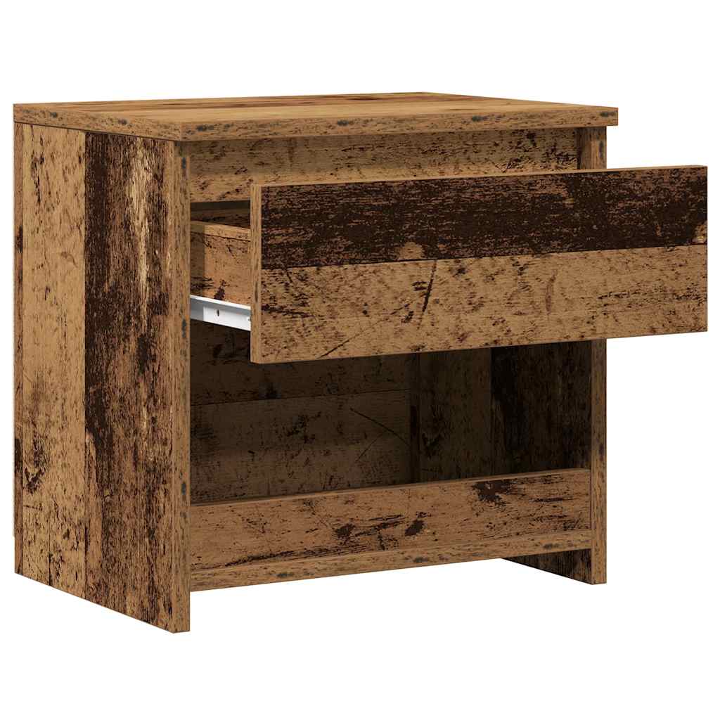 Mesa de cabeceira 40x30x39 cm derivados madeira madeira velha