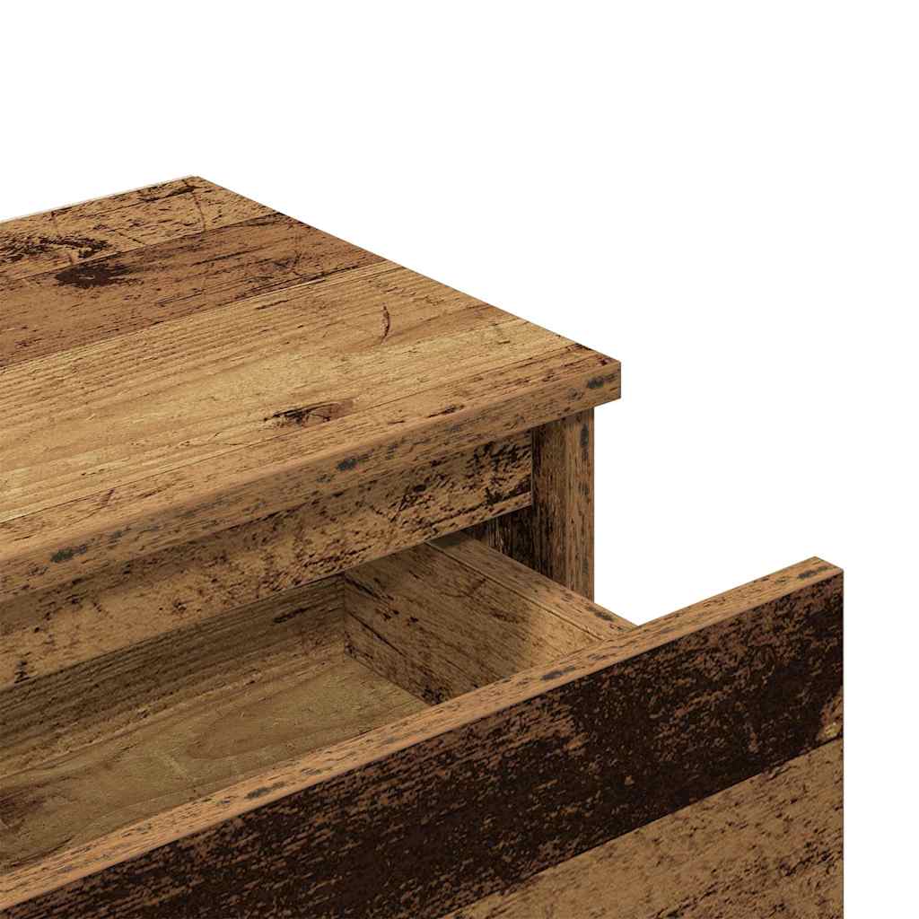 Mesa de cabeceira 40x30x39 cm derivados madeira madeira velha