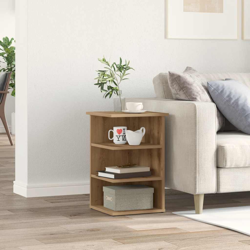 Aparador 35x35x55 cm derivados de madeira carvalho artisiano