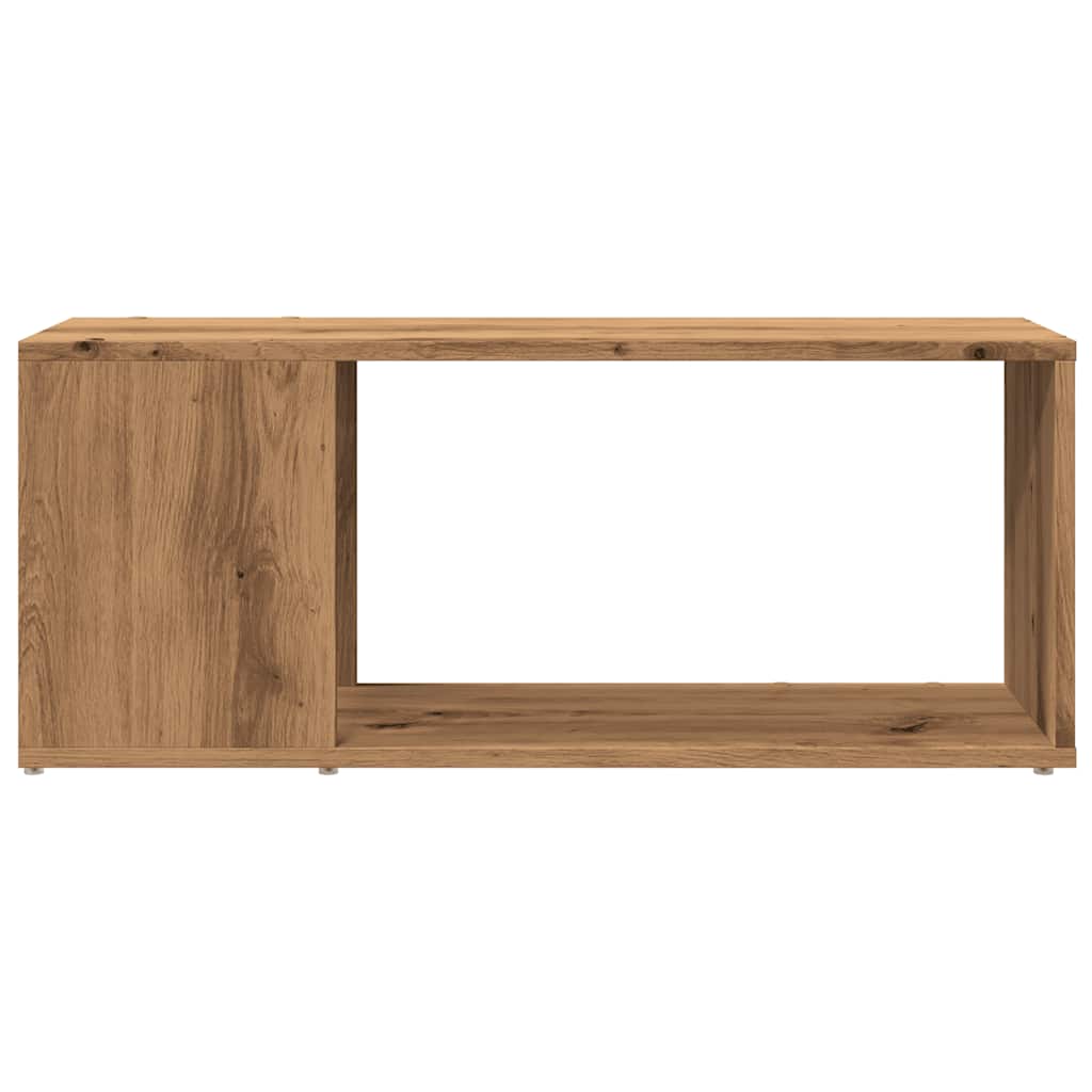 Móvel de TV 80x24x32cm derivados de madeira carvalho artisiano