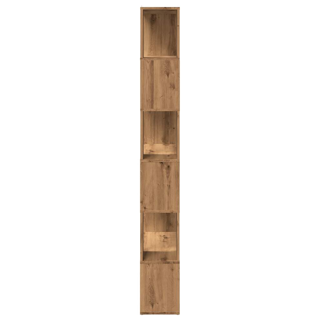 Estante/divisória 80x24x186 cm carvalho artisiano