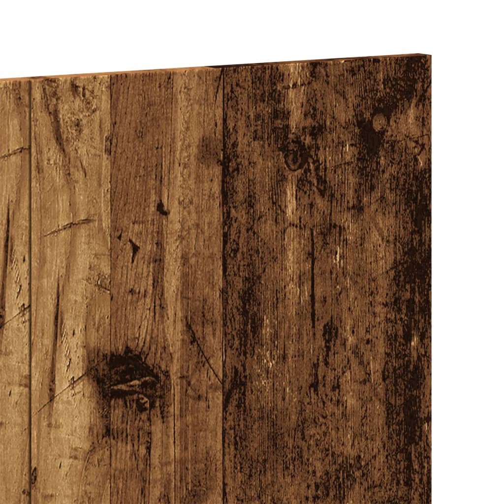 Cabeceira cama 160x1,5x80 cm deriv. madeira carvalho artisiano