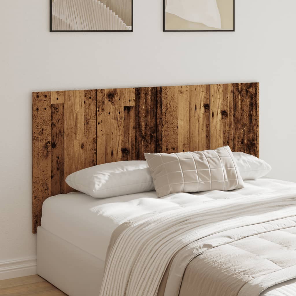 Cabeceira cama 160x1,5x80 cm deriv. madeira carvalho artisiano