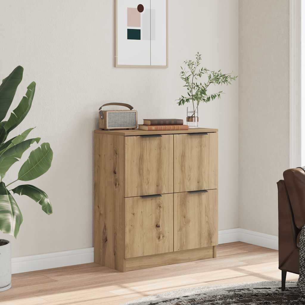 Aparador 60x30x70 cm derivados de madeira carvalho artisiano