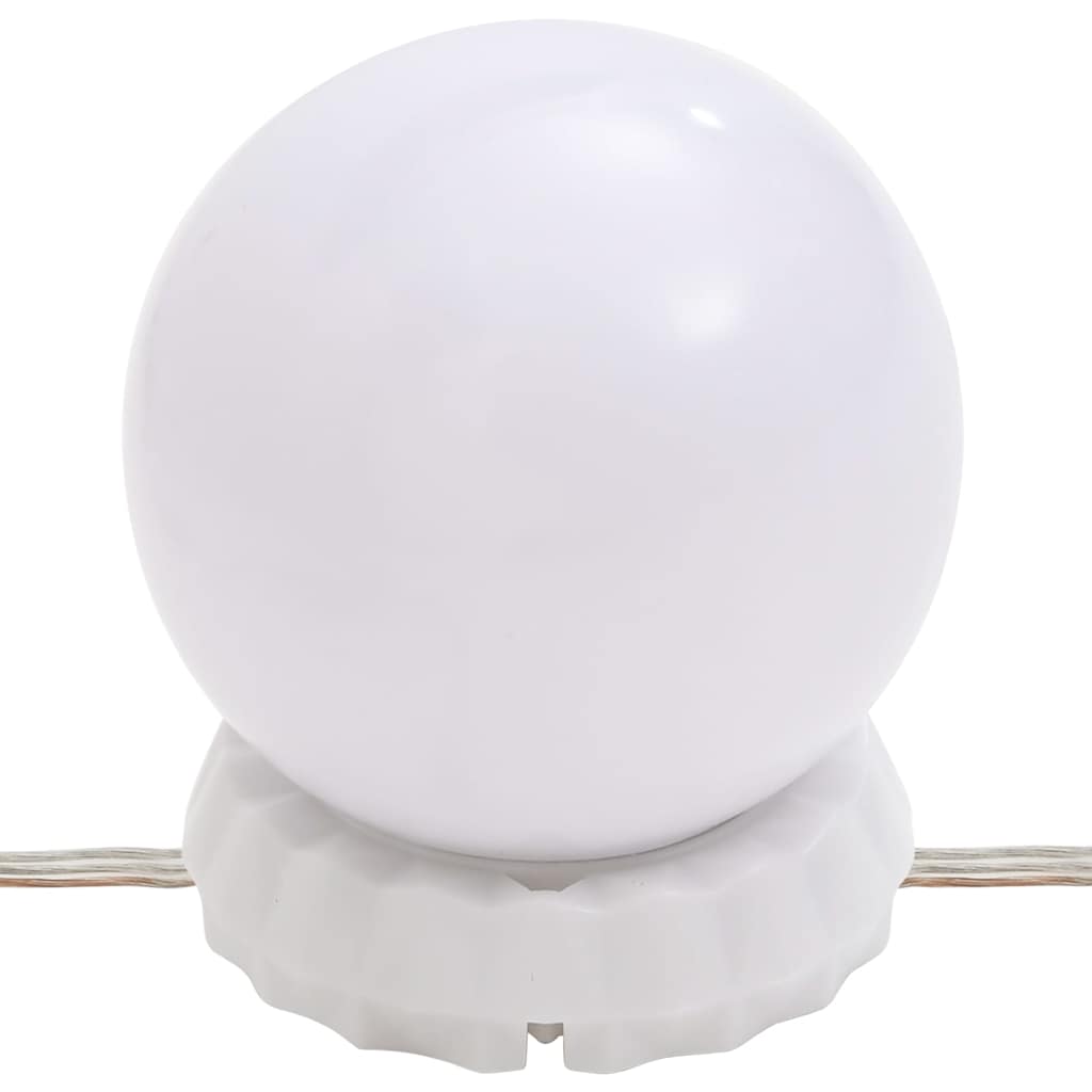 Toucador com luzes LED 96x40x142 cm cor madeira velha
