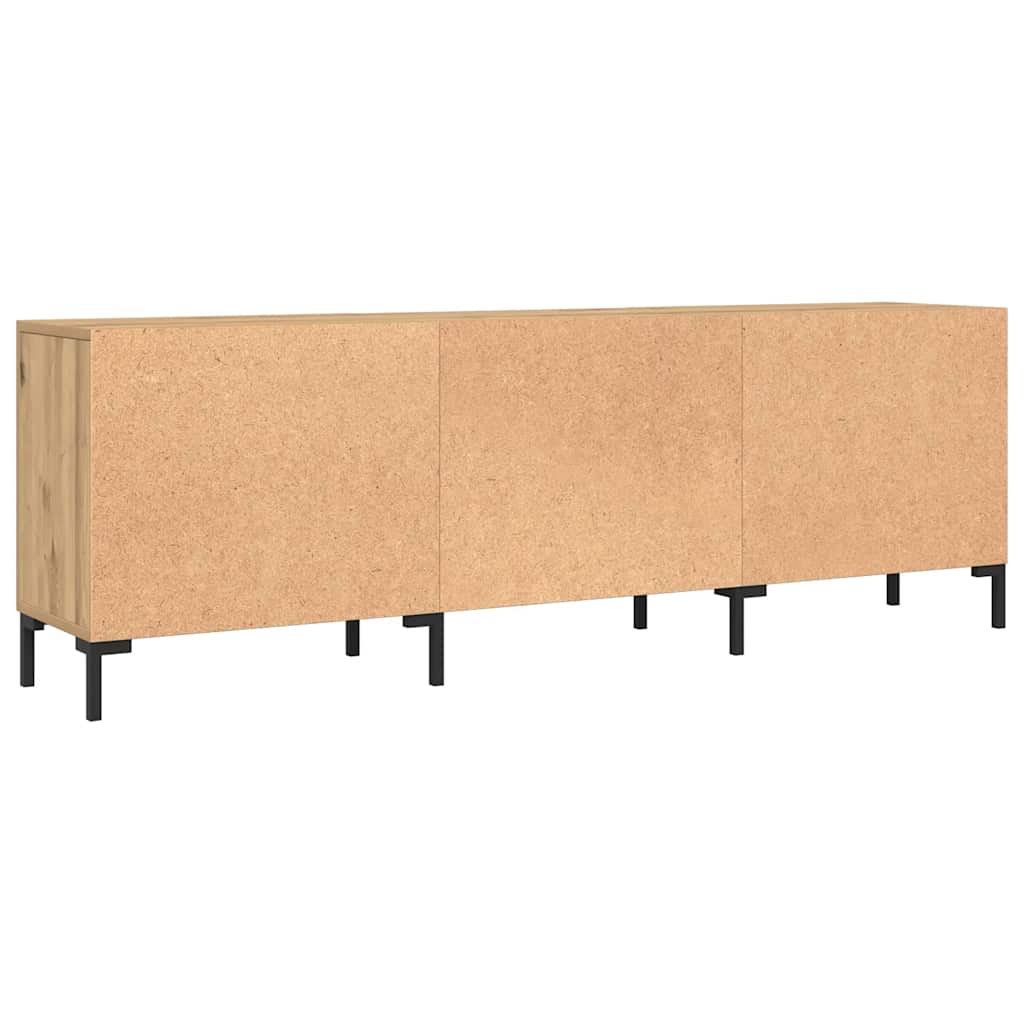Móvel de TV 150x30x50cm derivados de madeira carvalho artisiano