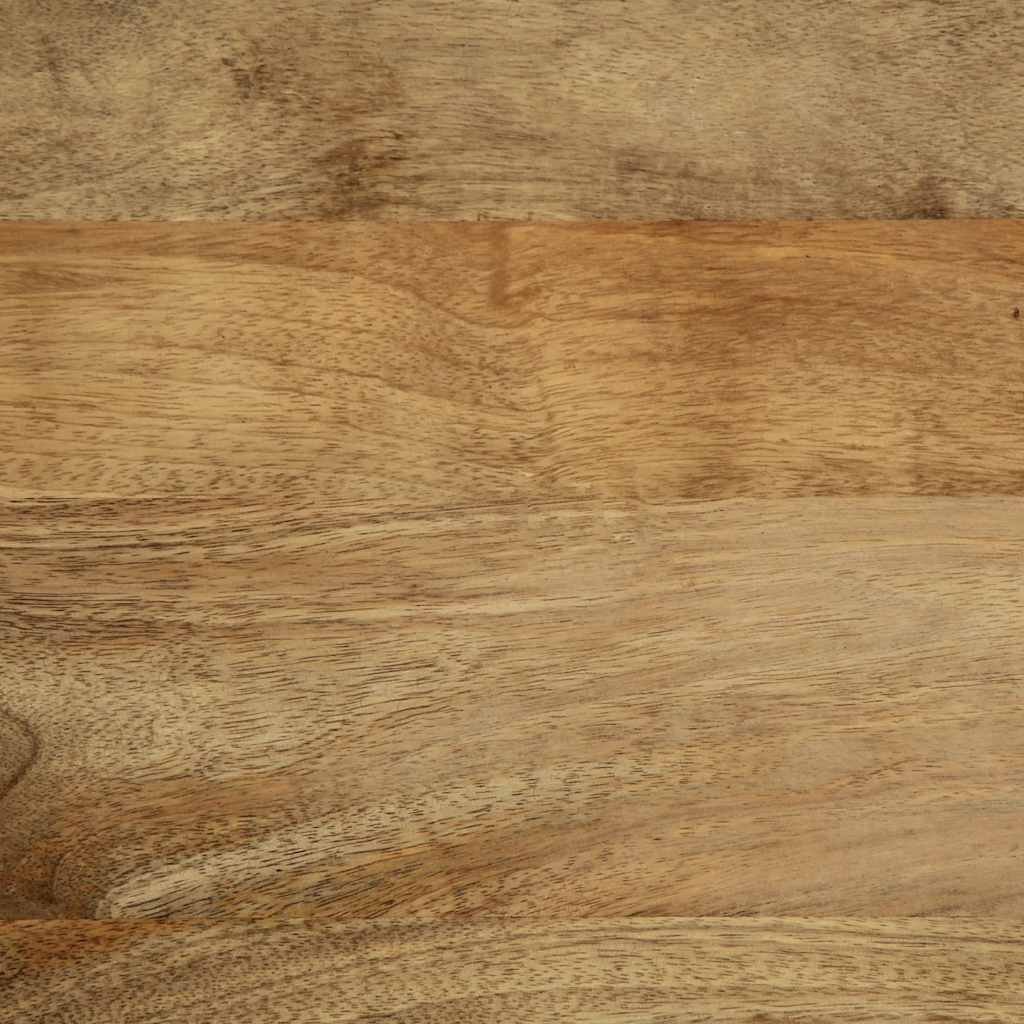 Móvel de TV 100x33x46 cm madeira de mangueira maciça castanho