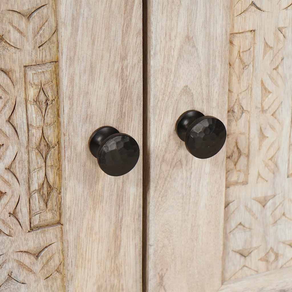 Mesa-de-cabeceira com gaveta com porta Bege 50 x 33 x 60 cm