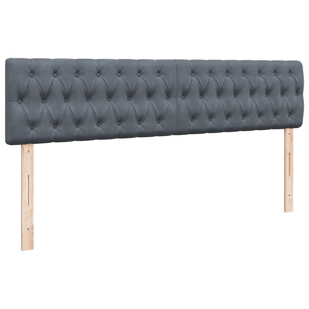 Estrutura de cama otomana com colchão 200x200cm cinzento escuro