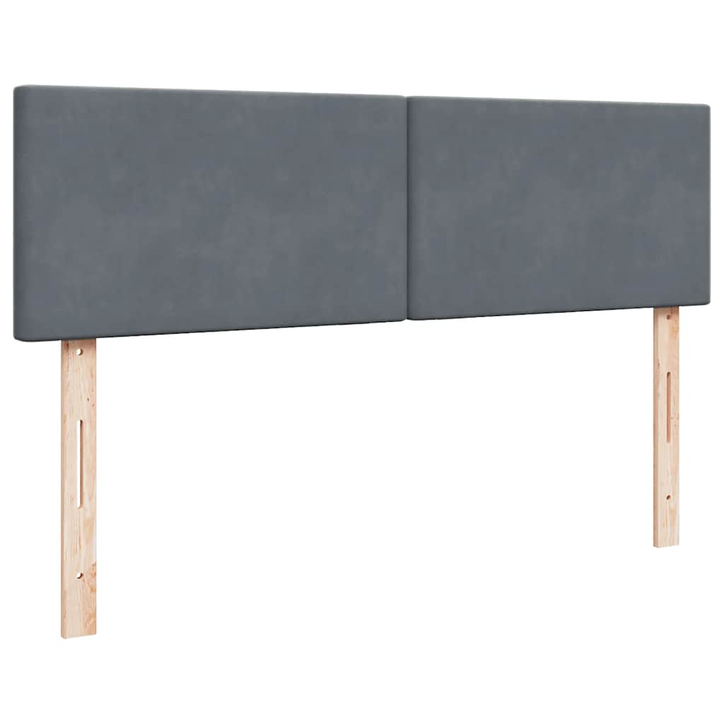 Estrutura cama otomana colchões 160x200 cm cinzento escuro