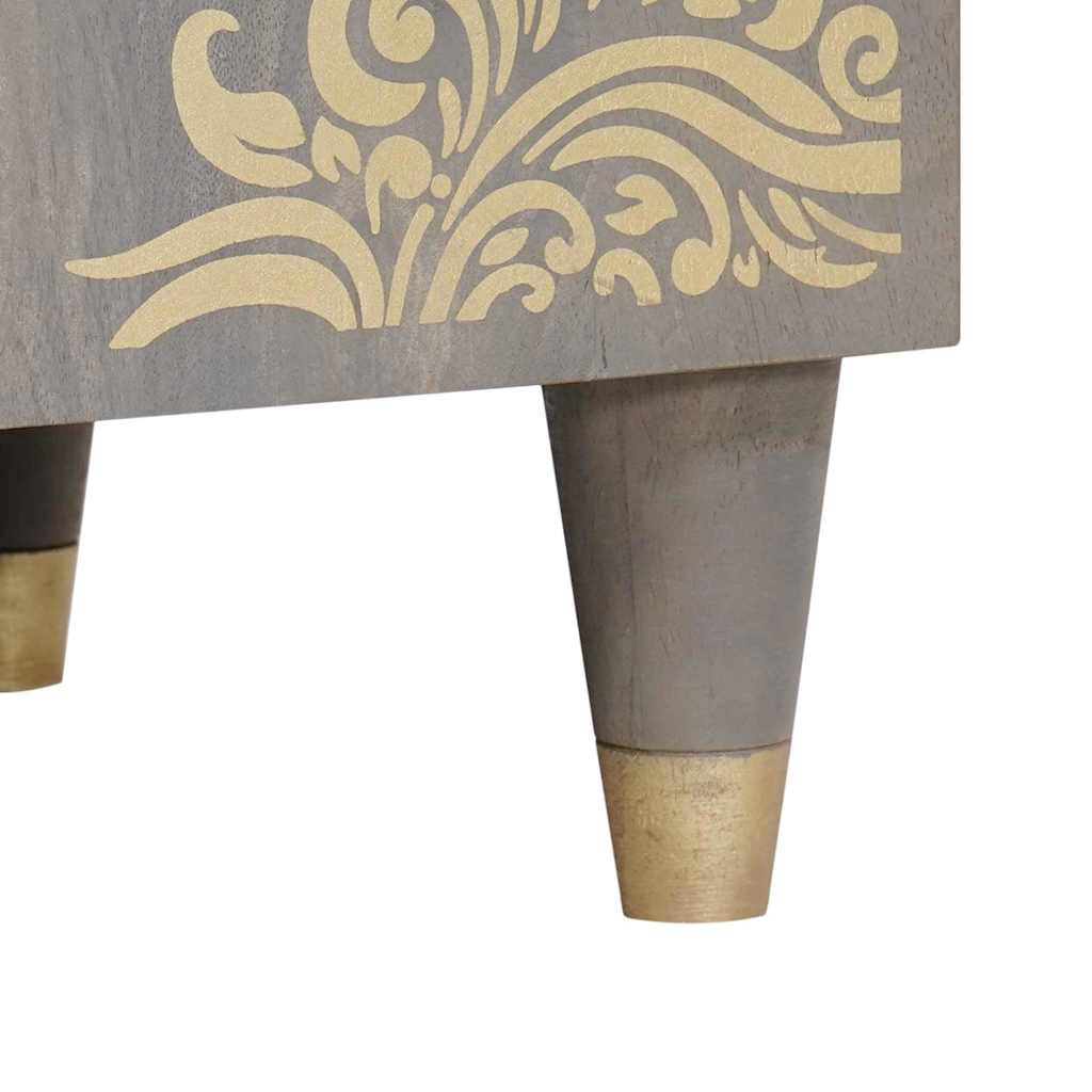 Armário para lavatório de casa de banho Cinzeto 62 x 33 x 58 cm