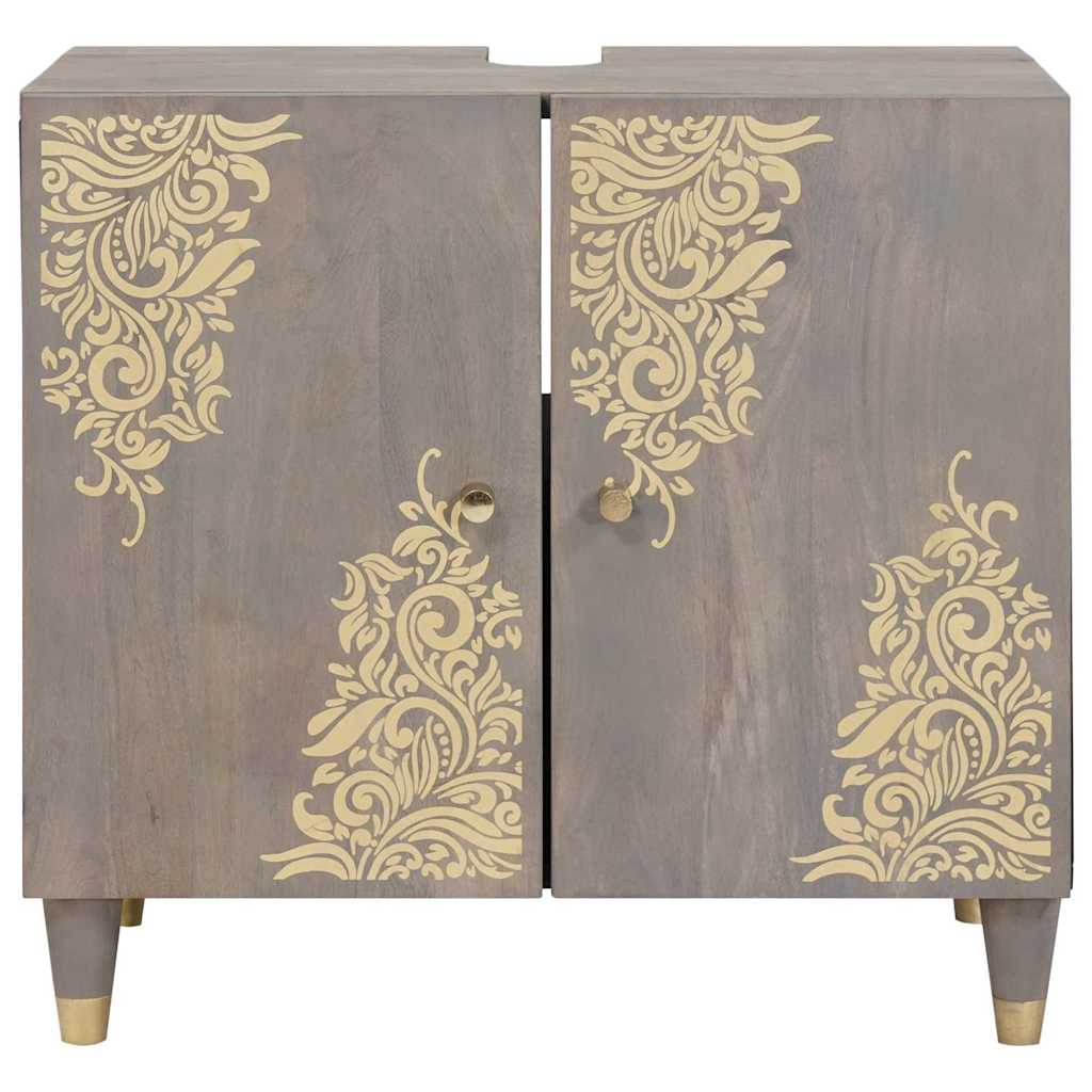 Armário para lavatório de casa de banho Cinzeto 62 x 33 x 58 cm