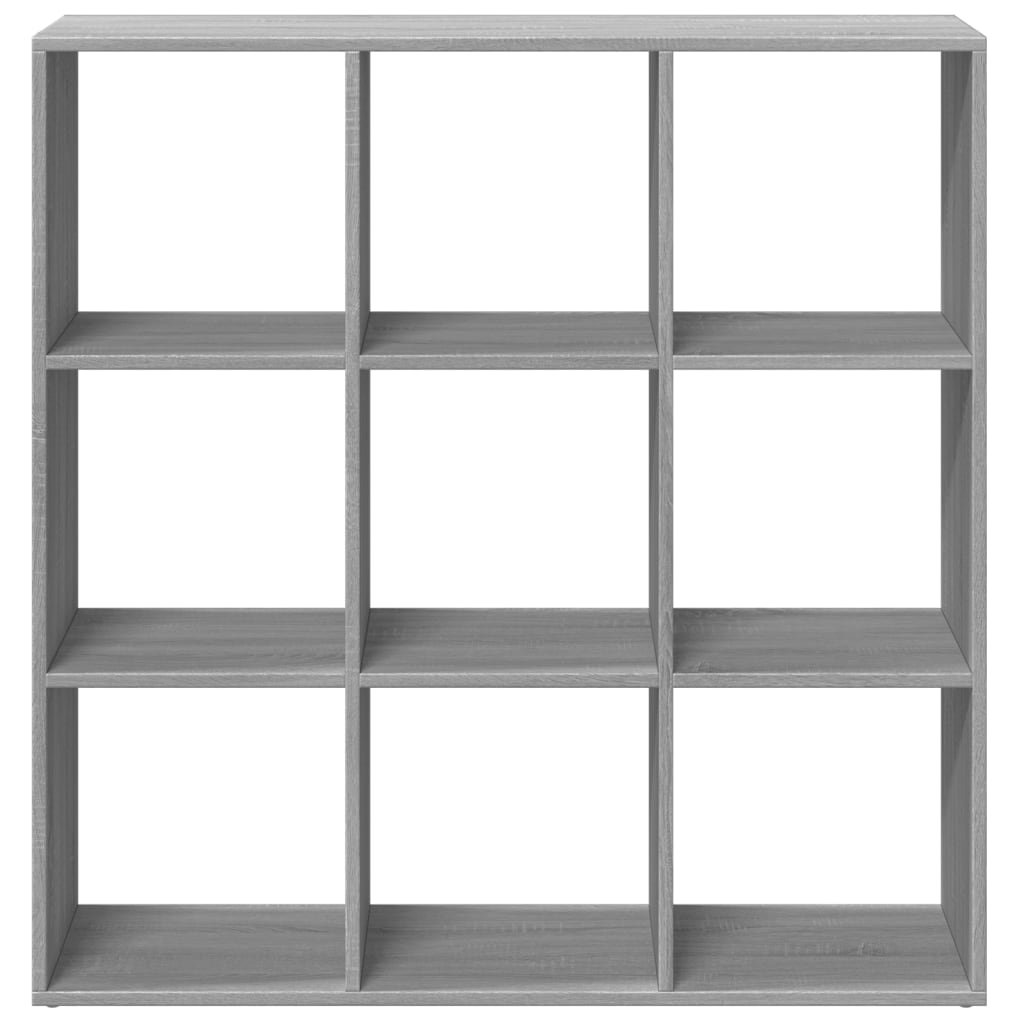 Estante divisória 102x29x103,5 cm deriv. madeira cinza sonoma