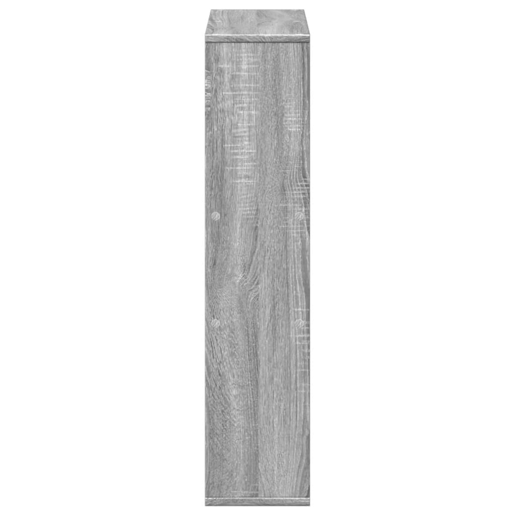 Estante 63x20x90 cm derivados de madeira cinzento sonoma