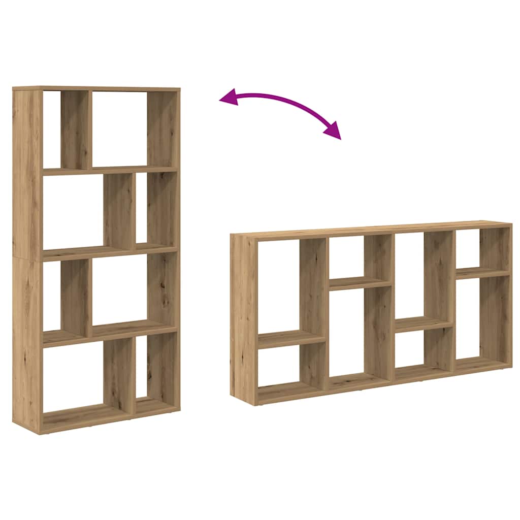 Estante 60x20x120 cm derivados de madeira carvalho artisiano