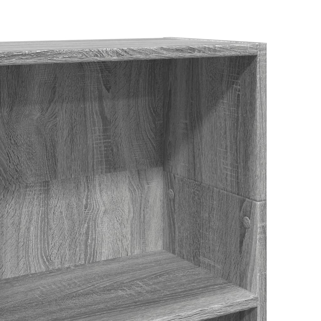 Estante 40x24x109 cm derivados de madeira cinzento sonoma