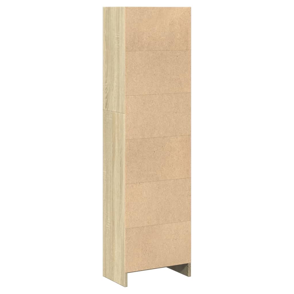 Estante 40x24x143 cm derivados de madeira carvalho sonoma