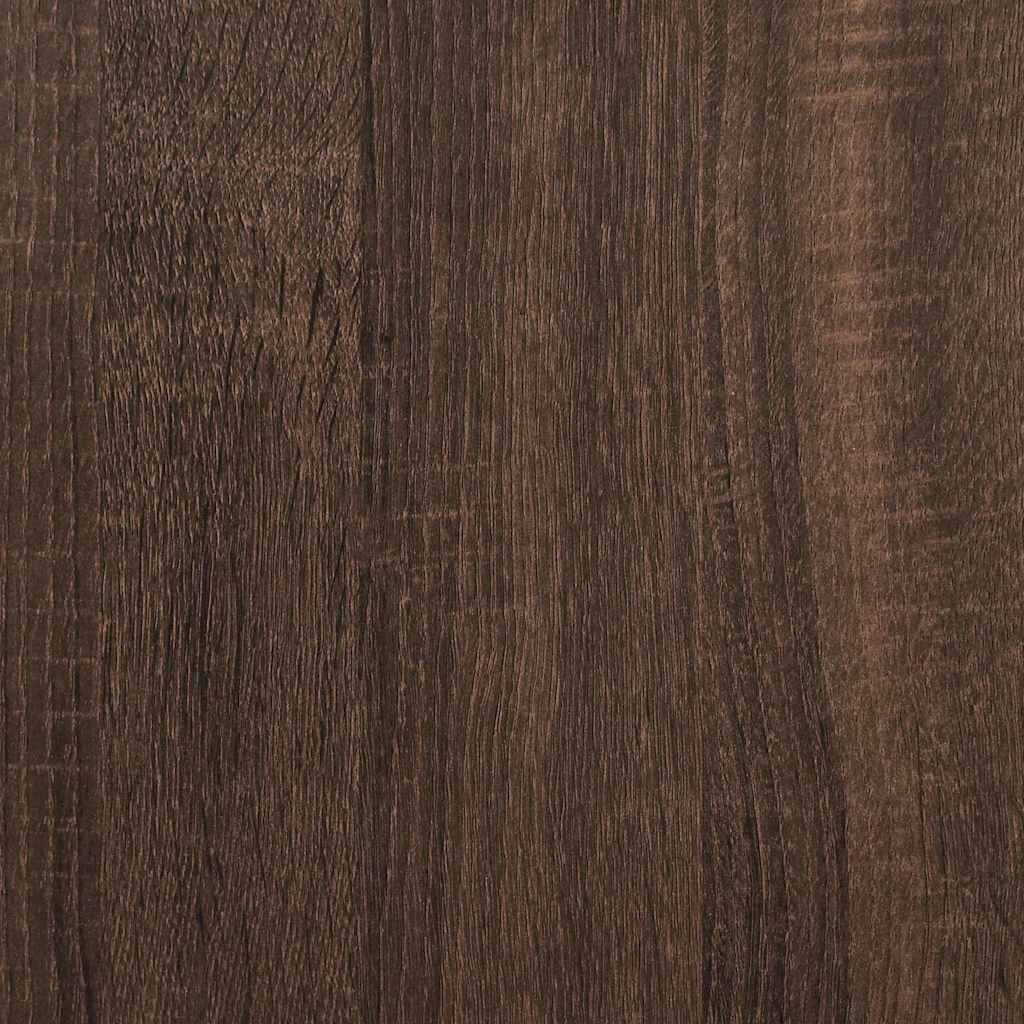 Estante 40x24x143 cm derivados de madeira carvalho castanho