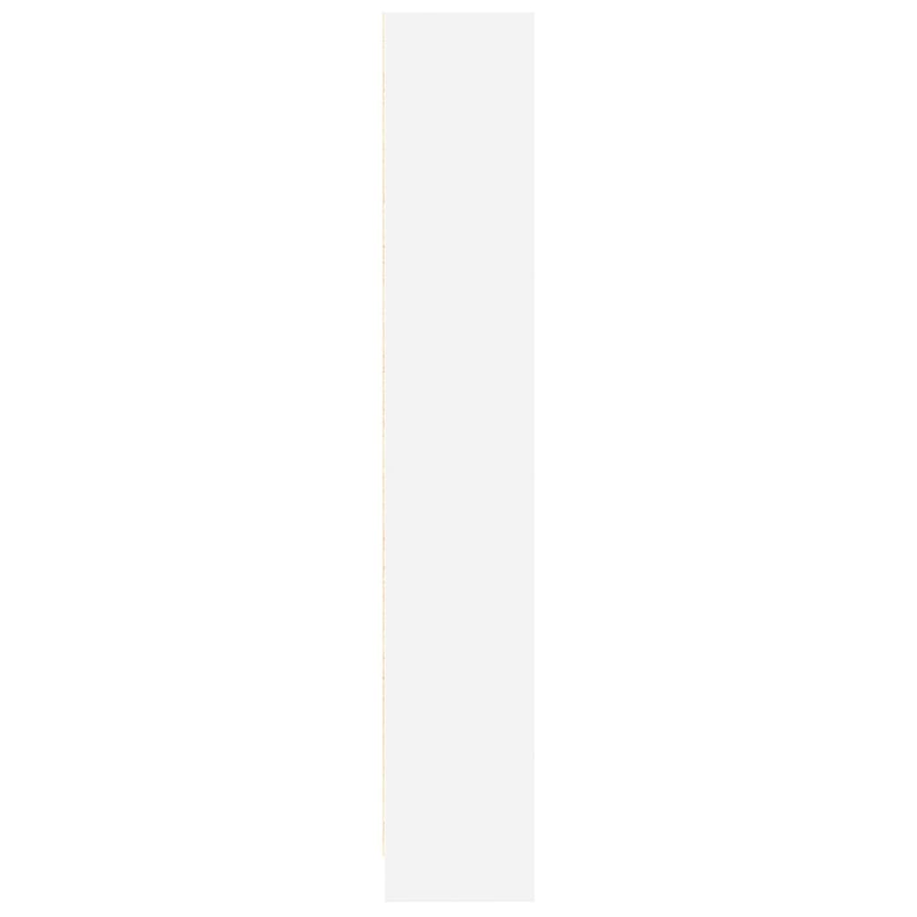 Estante 60x24x143 cm derivados de madeira branco