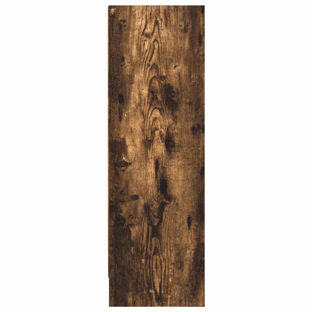 Estante 80x24x76 cm derivados de madeira carvalho fumado
