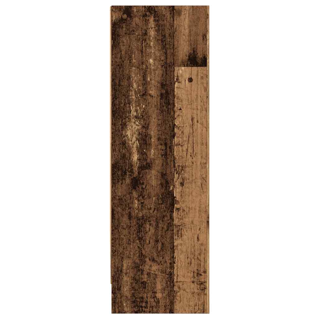 Estante 80x24x76 cm derivados de madeira madeira velha