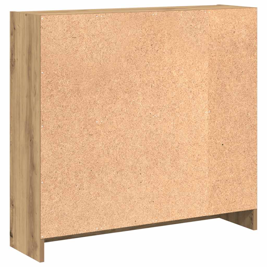 Estante 80x24x76 cm derivados de madeira carvalho artisiano