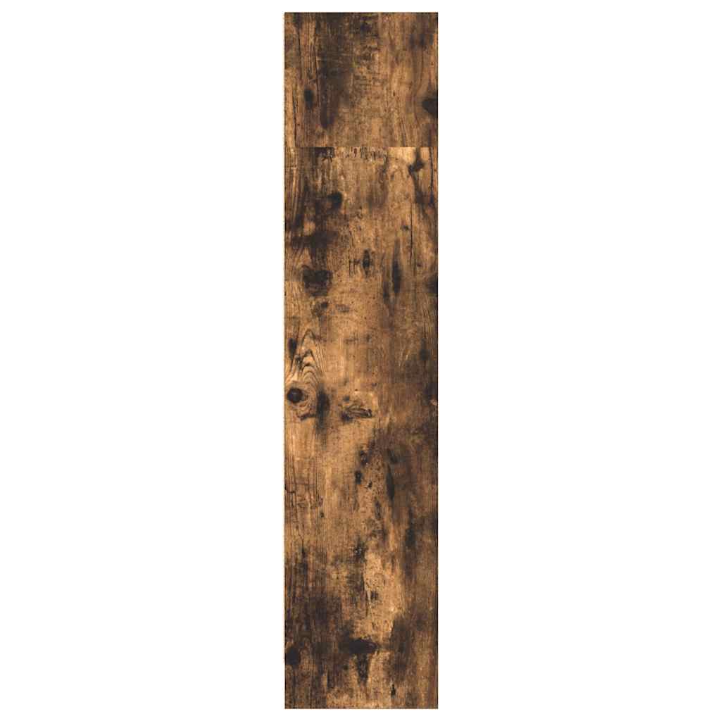 Estante 80x24x109 cm derivados de madeira carvalho fumado