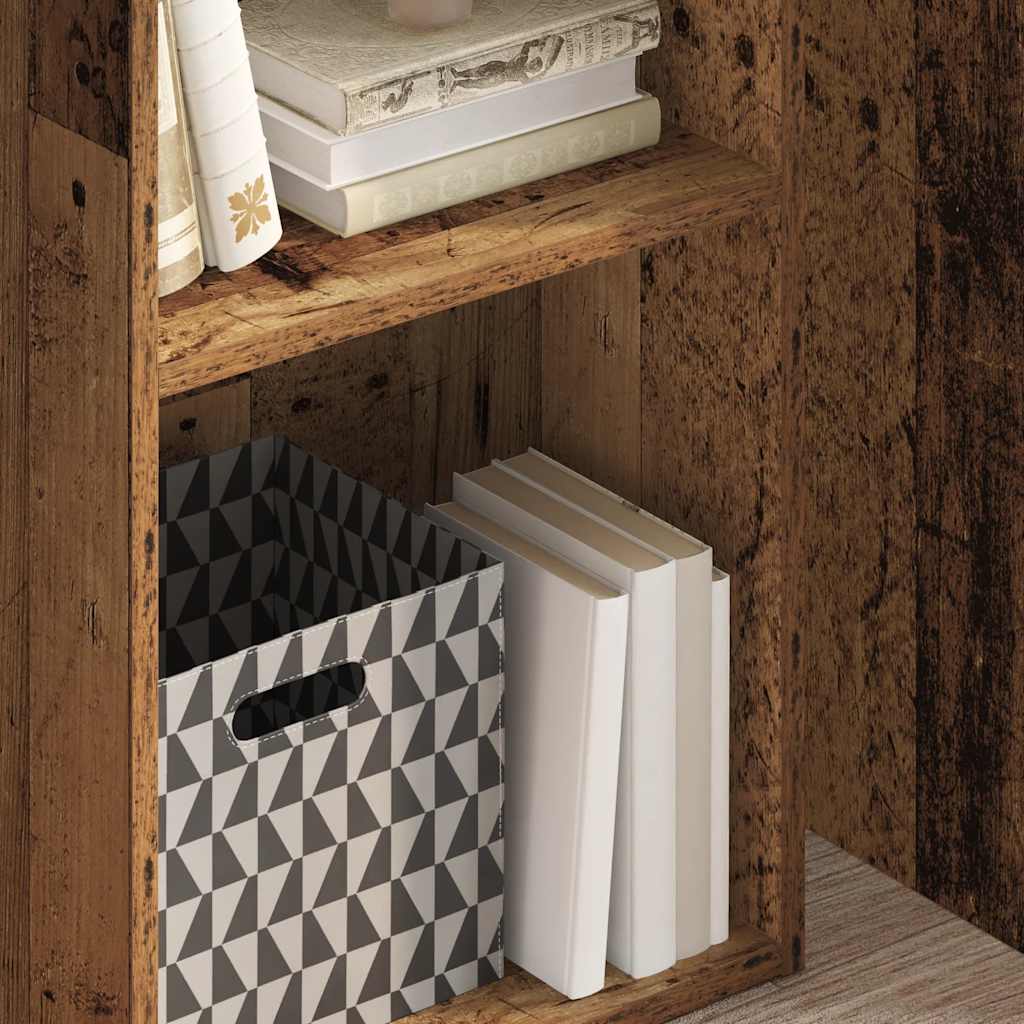 Estante 40x30x77 cm derivados de madeira madeira velha