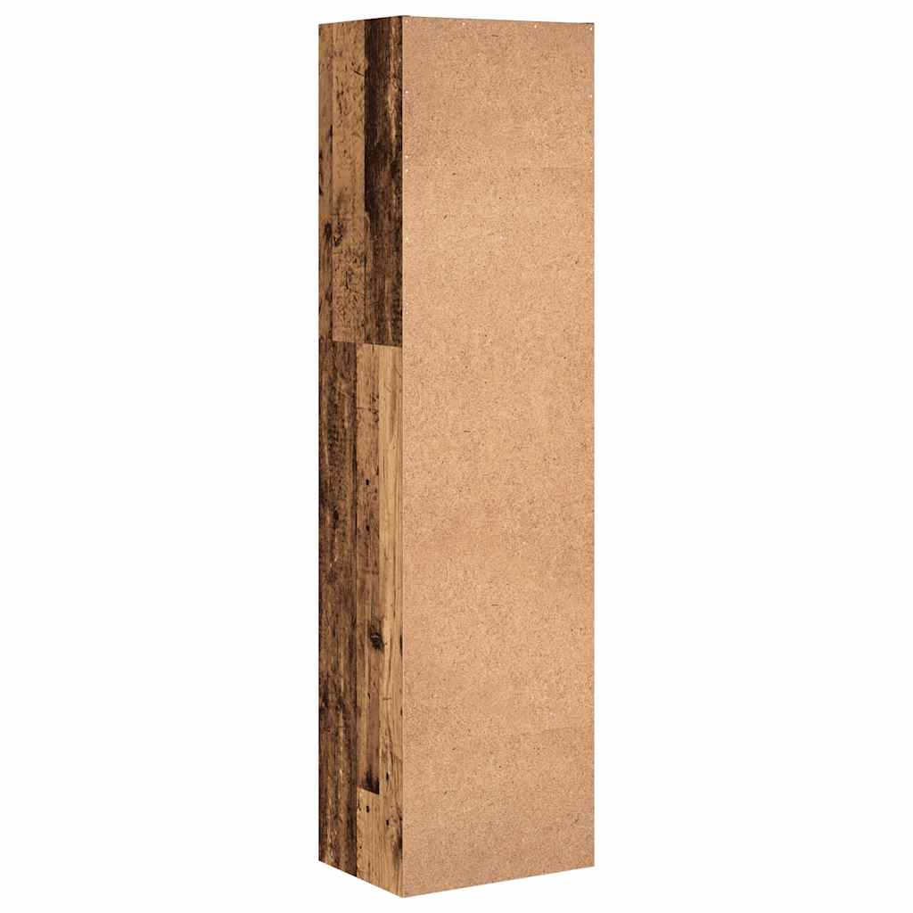 Estante 40x30x152 cm derivados de madeira madeira velha