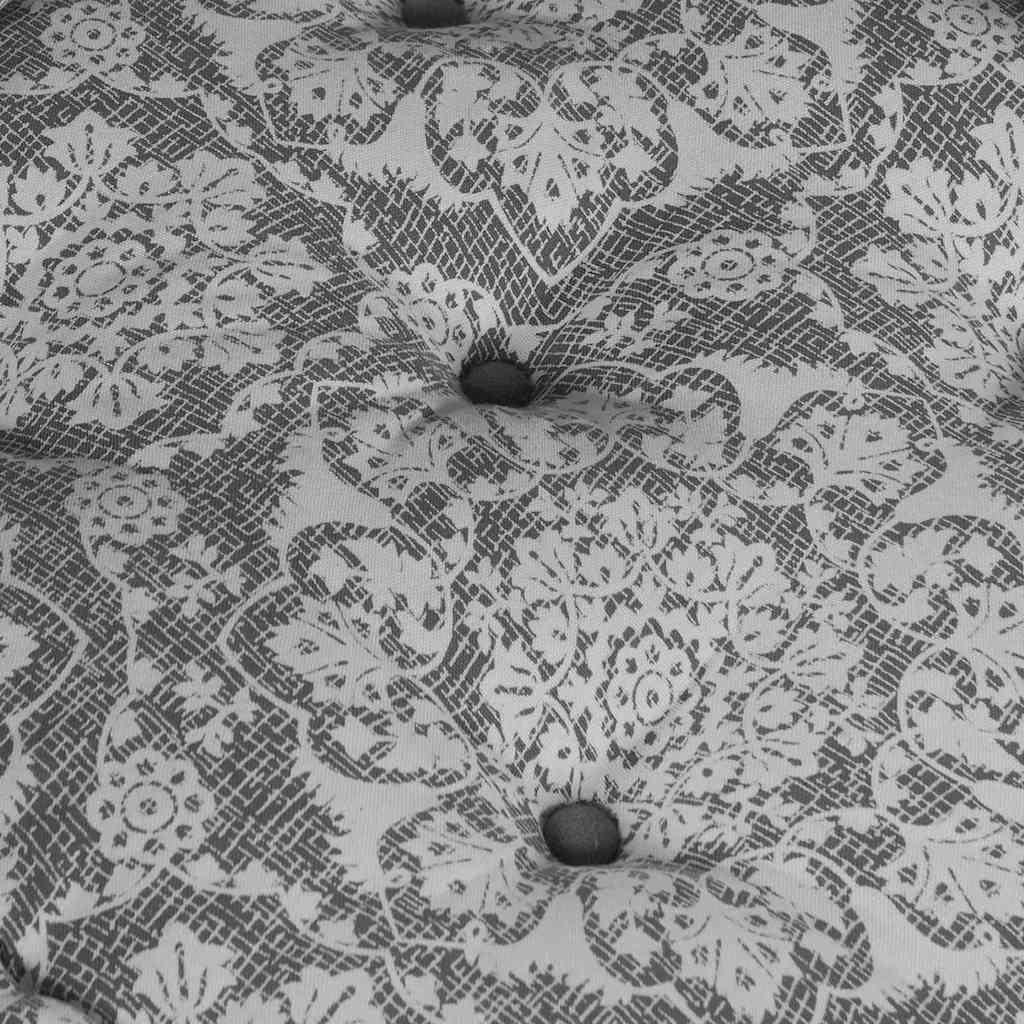 Sofá Modular Manual 2 pcs Cinzento-claro 70 x 70 x 36 cm tecido