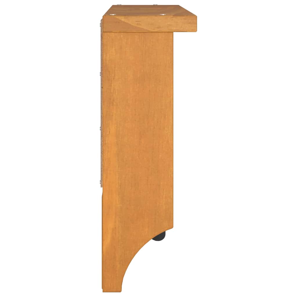 Cabide de parede SANDNES 45x12x35 cm Pinho de madeira maciça