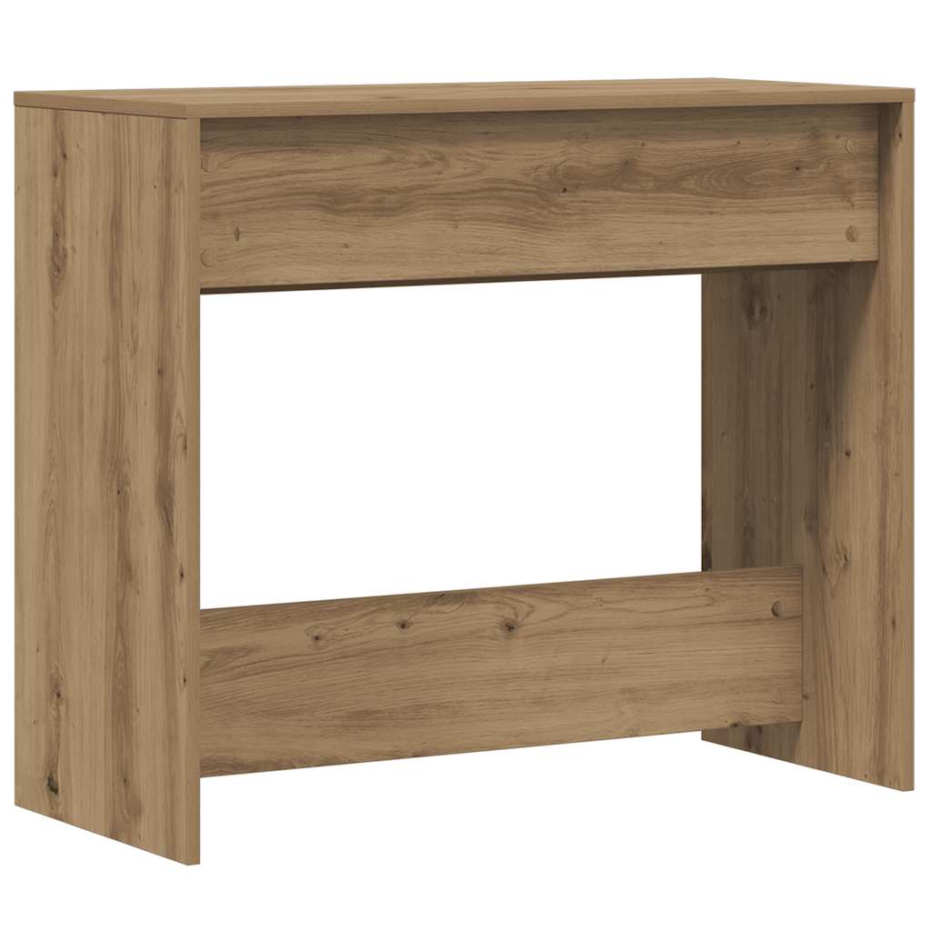 Mesa consola 89x41x76,5 cm derivados madeira carvalho artisiano