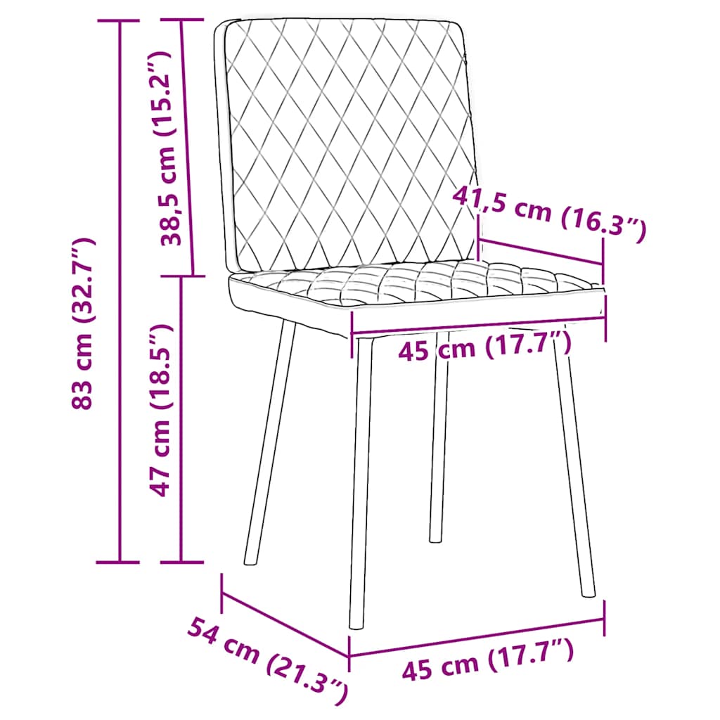 Cadeiras de jantar 4 pcs veludo cinzento-claro