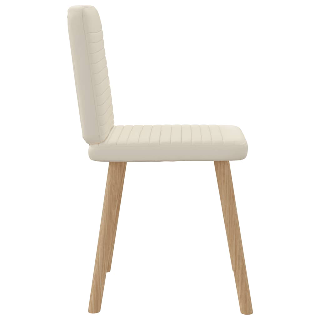 Cadeiras de jantar 4 pcs linho